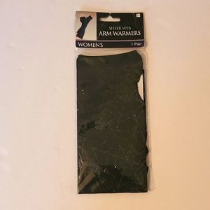 Sheer Web Arm Warmers